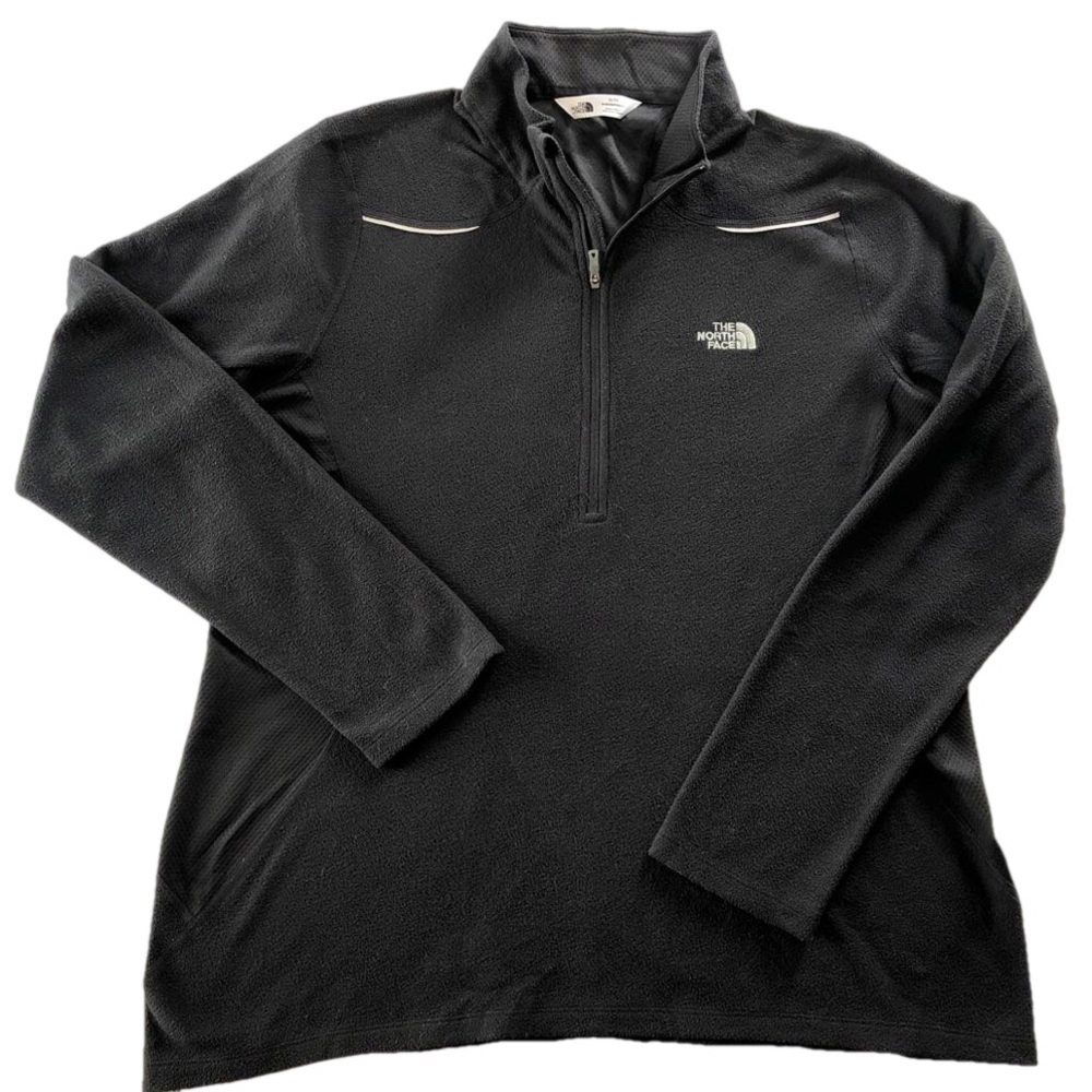 THE NORTH FACE Women’s Fleece Coat with logo at left chest. Zip arm pockets. XL - Picture 3 of 13